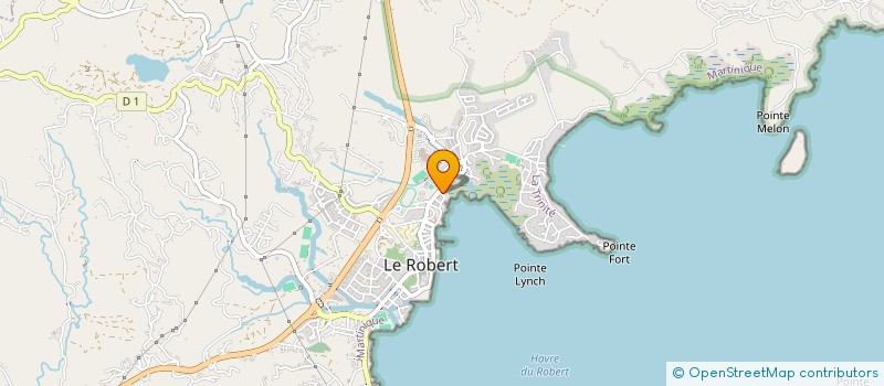 localisation de l'entreprise NATURE ET FITNESS à LE ROBERT