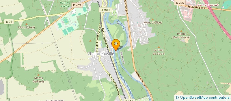 localisation de l'entreprise NATURE ET INSERTION  SAINT-PIERRE-LES-NEMOURS