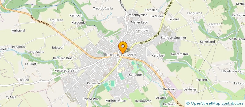 localisation de l'entreprise NATURE ET MURMURES  PLONEOUR-LANVERN