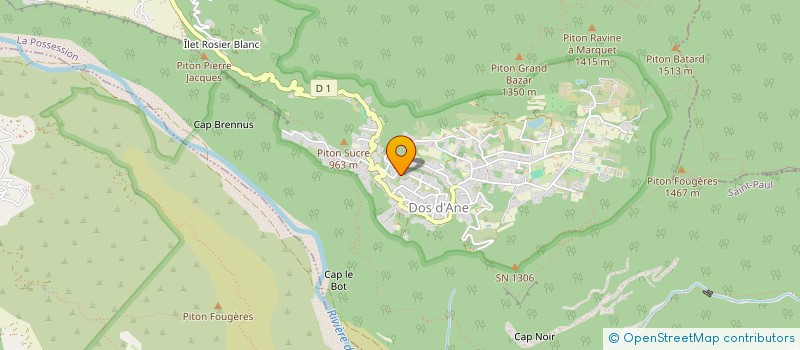 localisation de l'entreprise NATURE ET PATRIMOINE à LA POSSESSION