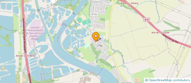 localisation de l'entreprise NATURE ET PAYSAGE  VRY