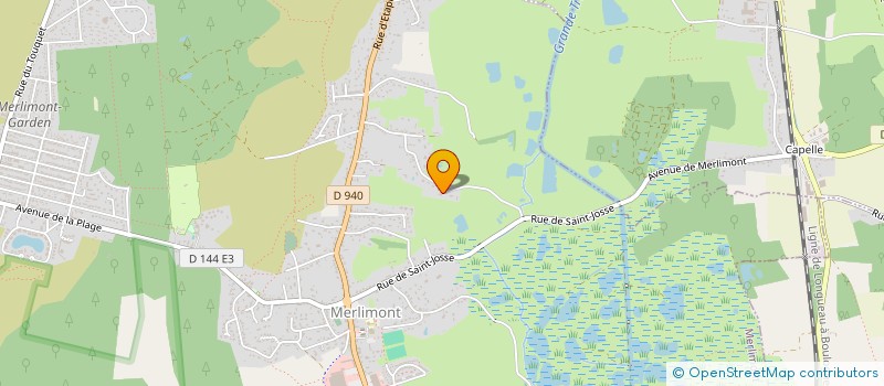 localisation de l'entreprise NATURE ET PELLE  MERLIMONT