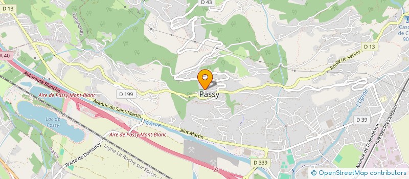 localisation de l'entreprise NATURE ET PRIVILEGE  PASSY