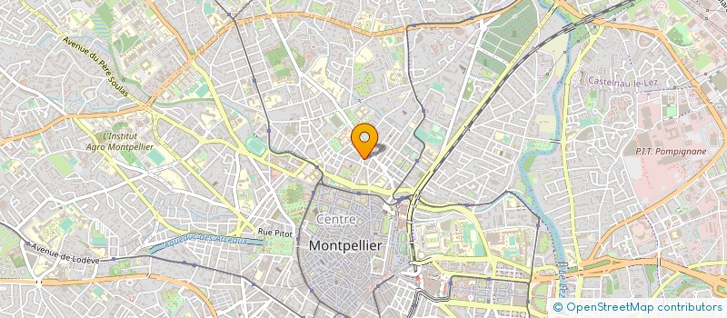 localisation de l'entreprise NATURE ET PROGRES HERAULT à MONTPELLIER