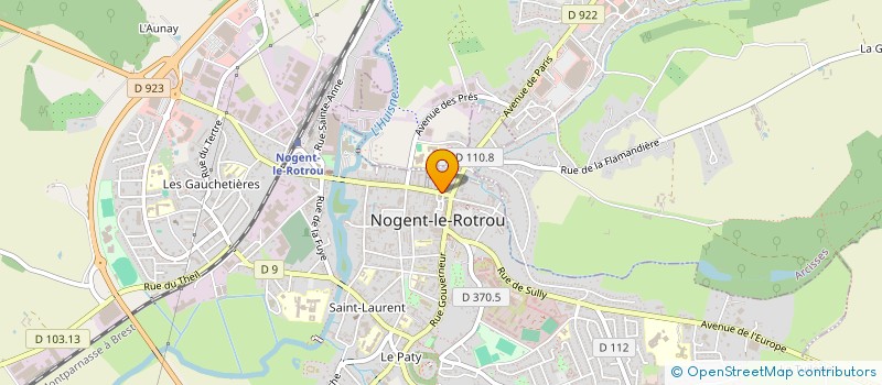 localisation de l'entreprise NATURE ET SANTE à NOGENT-LE-ROTROU
