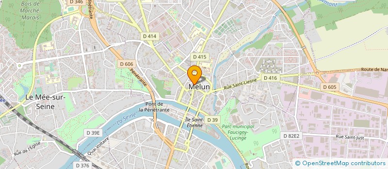 localisation de l'entreprise NATURE ET SANTE EURL à MELUN