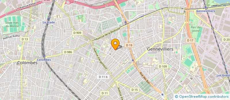 localisation de l'entreprise NATURE ET SANTE PARIS NORD à ASNIERES-SUR-SEINE