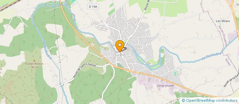 localisation de l'entreprise NATURE ET SAVEURS DE LA REUNION  GRANS