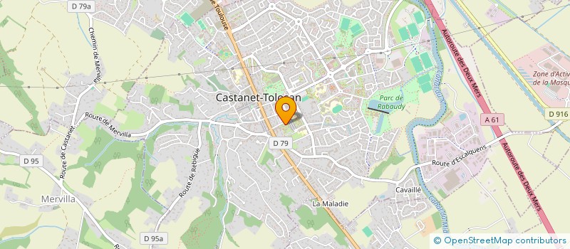 localisation de l'entreprise NATURE ET SOLS à CASTANET-TOLOSAN