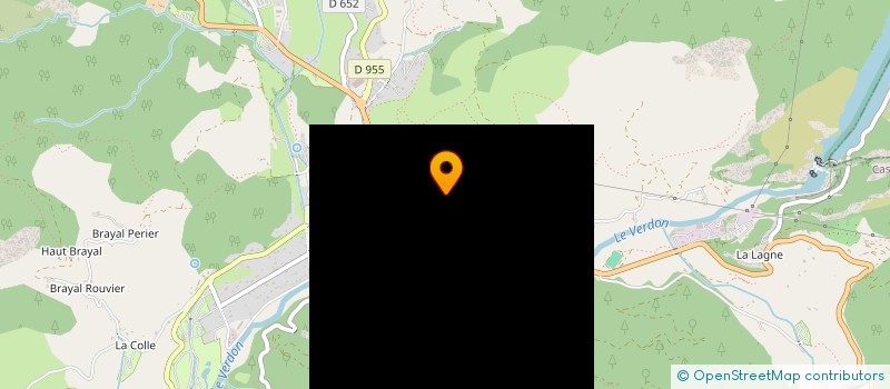 localisation de l'entreprise NATURE ET VOUS à CASTELLANE