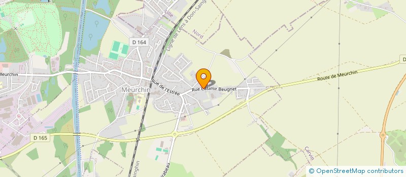 localisation de l'entreprise NATURE FAMILY  MEURCHIN