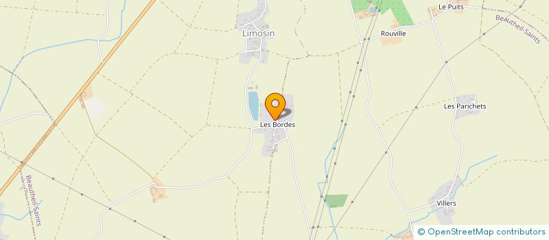 localisation de l'entreprise NATURE & GENET'X  BEAUTHEIL-SAINTS