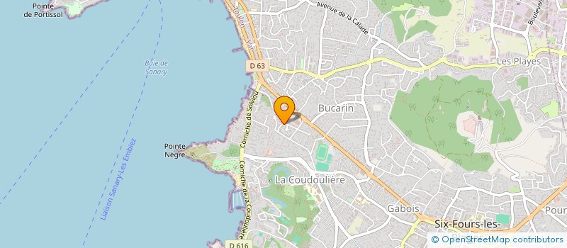 localisation de l'entreprise NATURE HANDICAP à SIX-FOURS-LES-PLAGES