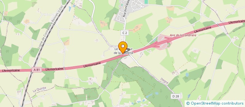 localisation de l'entreprise NATURE IN BAG  DEGRE