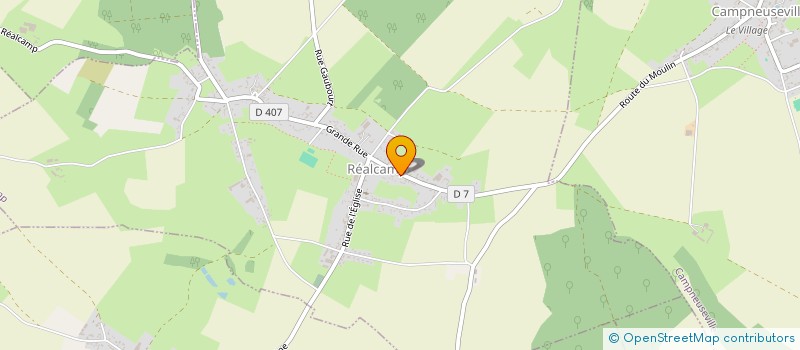 localisation de l'entreprise NATURE O LOGIS  REALCAMP