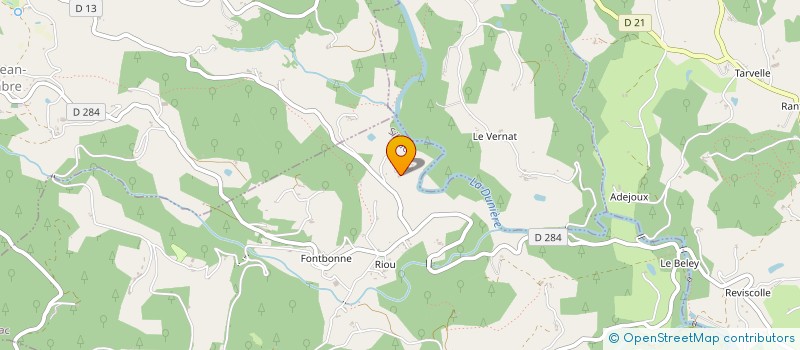 localisation de l'entreprise NATURE ORIGINS  SILHAC