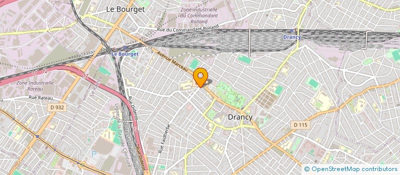 localisation de l'entreprise NATURE & PRESSING à DRANCY