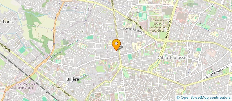 localisation de l'entreprise NATURE RETREAT  PAU