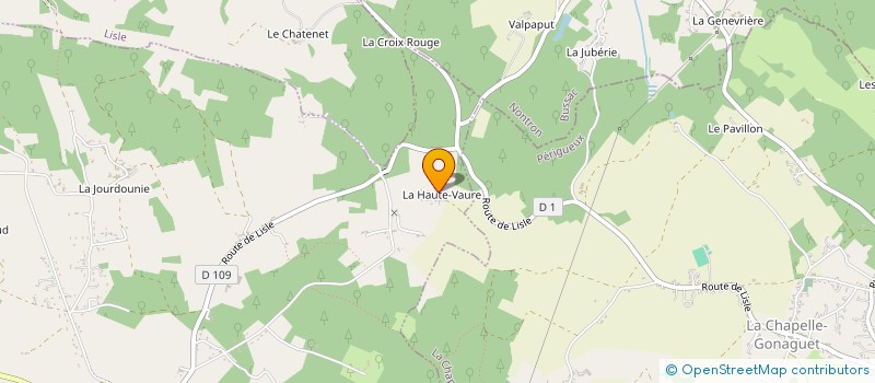 localisation de l'entreprise NATURE, SAVEUR, PARTAGE, SERVICE (N.S.P.S.)  GRAND-BRASSAC