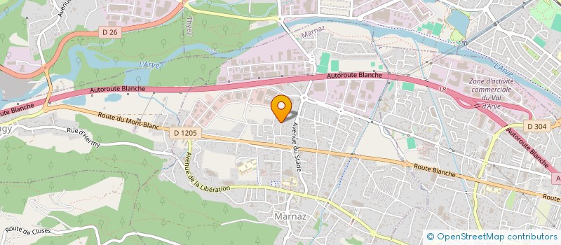 localisation de l'entreprise NATURE SAVOYARDE  MARNAZ