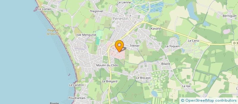 localisation de l'entreprise NATURE SERVICES  PENESTIN