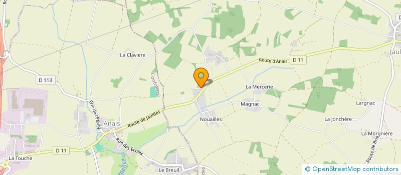 localisation de l'entreprise NATURE SPORT 16  JAULDES