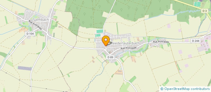 localisation de l'entreprise NATURE SPORTS EVASION  NIEDERLAUTERBACH