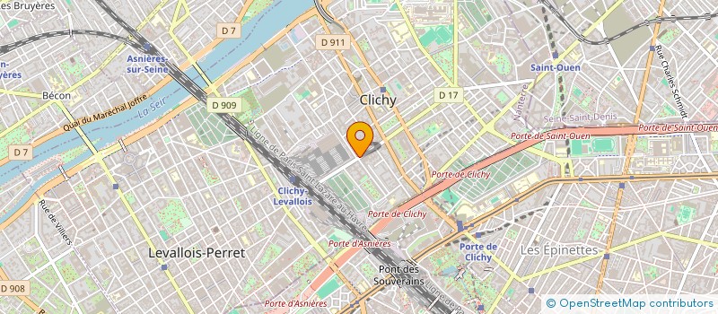 localisation de l'entreprise NATURE SUBLIM à CLICHY