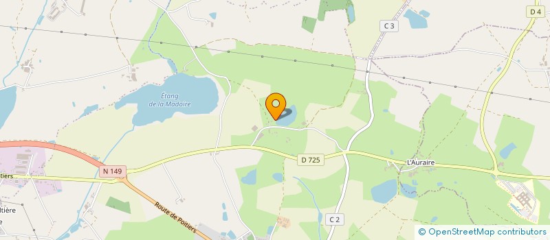 localisation de l'entreprise NATURE VARUNA  BRESSUIRE