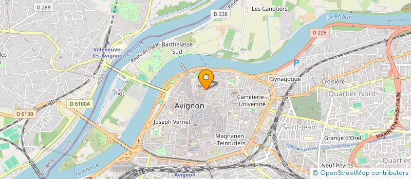 localisation de l'entreprise NATURE YOGA  AVIGNON