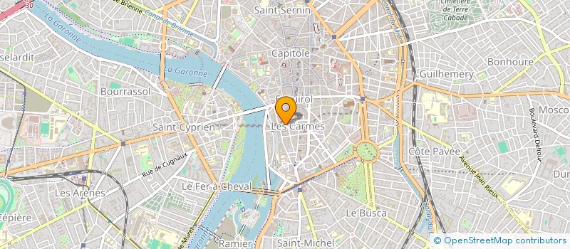 localisation de l'entreprise NATUREA à TOULOUSE