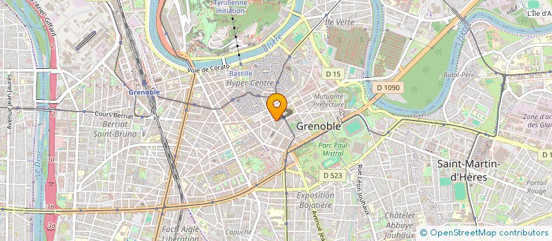 localisation de l'entreprise NATUREA  GRENOBLE