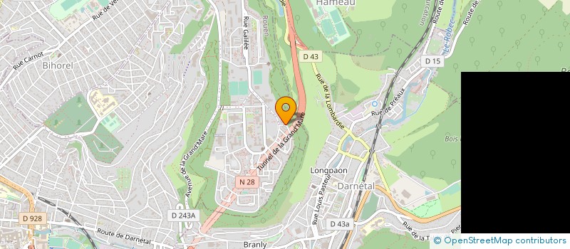 localisation de l'entreprise NATUREAL  ROUEN