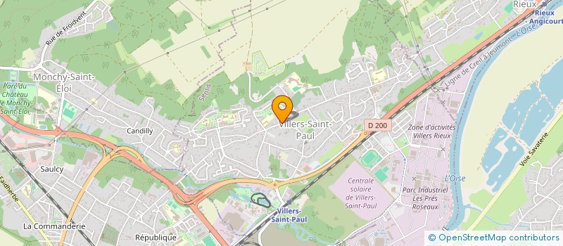 localisation de l'entreprise NATURECO GROUPE LOISELEUR  VILLERS-SAINT-PAUL