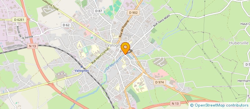 localisation de l'entreprise NATUREL à VALOGNES