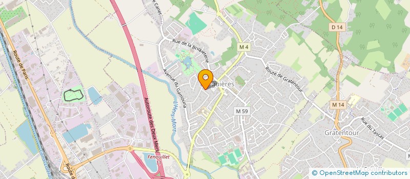 localisation de l'entreprise NATUREL CONCEPT  BRUGUIERES