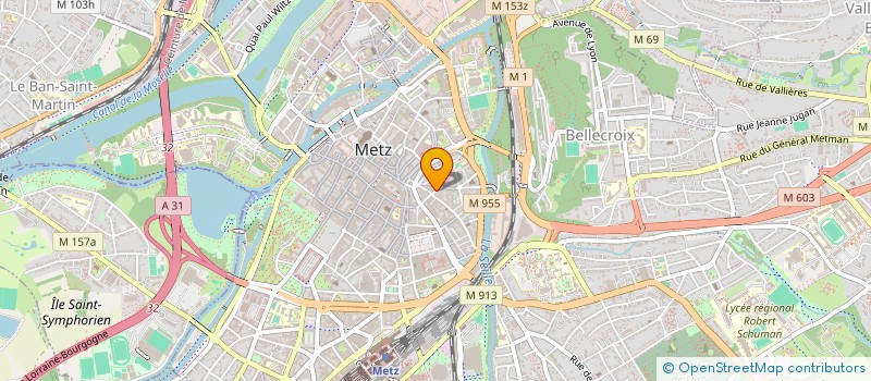 localisation de l'entreprise NATUREL ENVIRONNEMENT  METZ