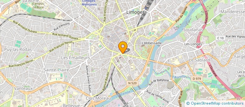 localisation de l'entreprise NATUREL ET SIMPLE à LIMOGES