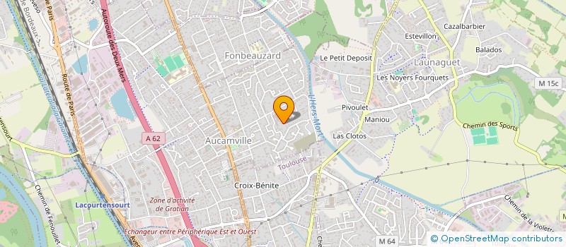 localisation de l'entreprise NATUREL SUCREE à AUCAMVILLE