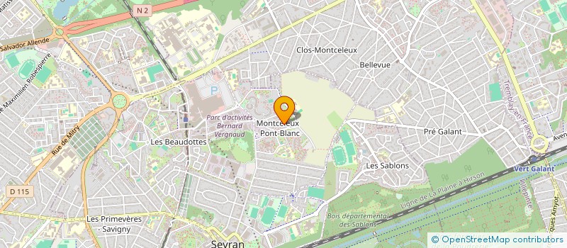 localisation de l'entreprise NATURELIBASSOC à SEVRAN