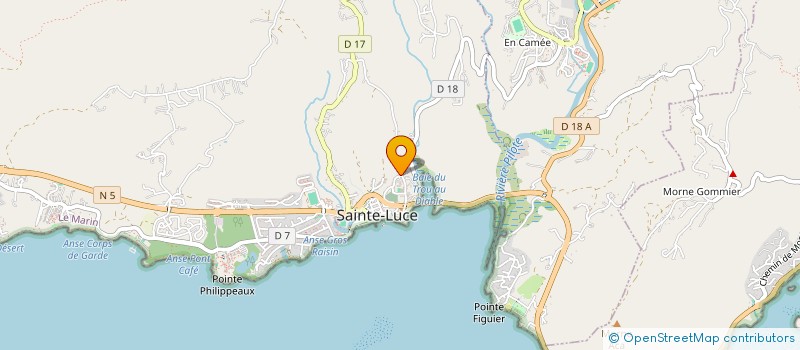 localisation de l'entreprise NATURELLA  SAINTE-LUCE