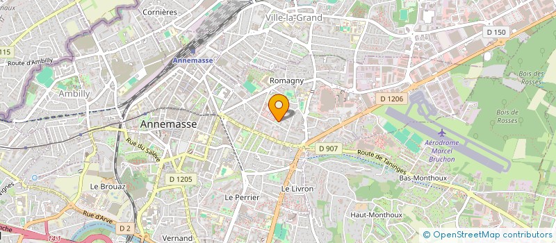 localisation de l'entreprise NATURELLE COIFFURE à ANNEMASSE