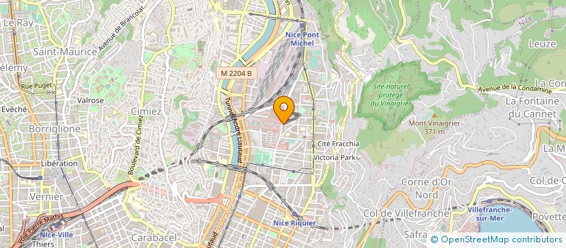 localisation de l'entreprise NATURELLEMENT à NICE