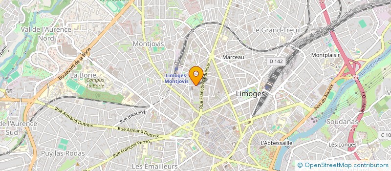 localisation de l'entreprise NATURELLEMENT à LIMOGES
