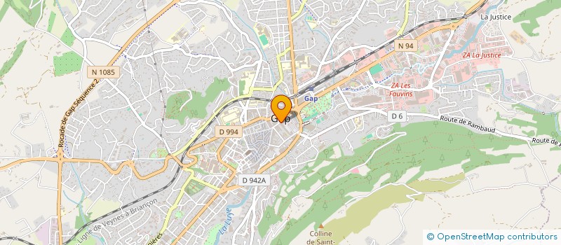 localisation de l'entreprise NATURELLEMENT HUMAINE  GAP