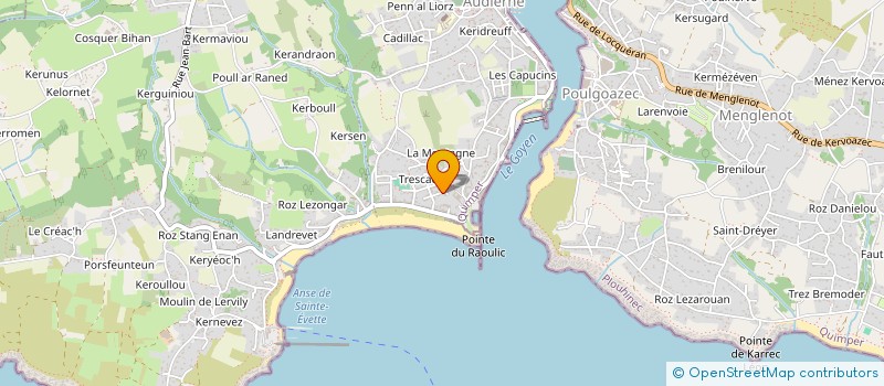 localisation de l'entreprise NATURELLEMENT OUEST  AUDIERNE