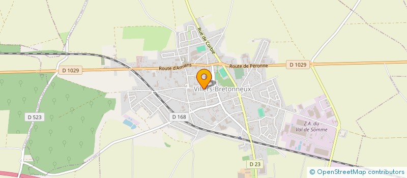 localisation de l'entreprise NATURELLEMENT PRIMEUR à VILLERS-BRETONNEUX