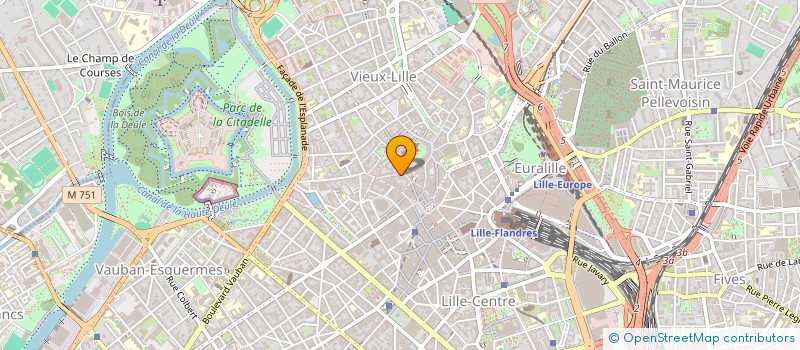 localisation de l'entreprise NATURELLEMENT TENDANCE à LILLE