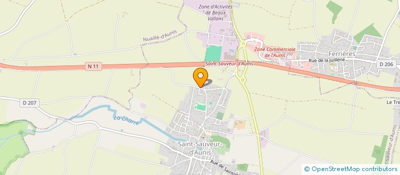 localisation de l'entreprise NATURELOCALE  SAINT-SAUVEUR-D'AUNIS