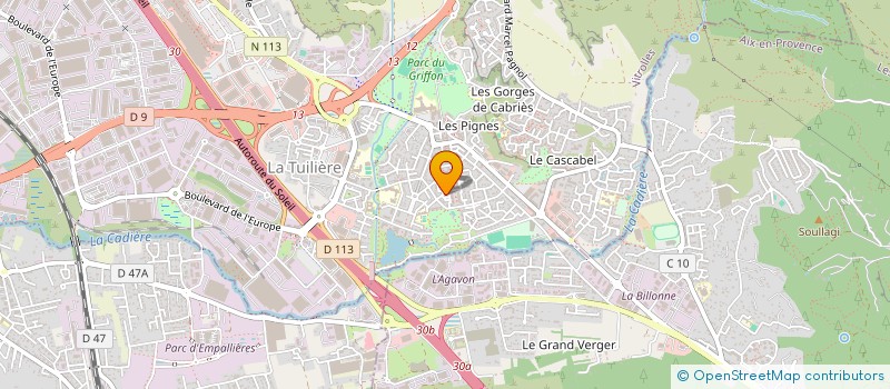 localisation de l'entreprise NATURENAISSANCE à VITROLLES
